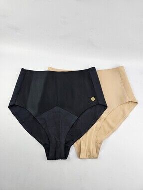 Honeylove Shine Tech Mid-Waist Brief Style #UWBF00004 Tummy Control Small (qty2)